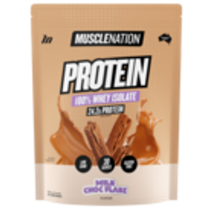 Muscle Nation Protein 100% Whey Isolate (990g / 30 Serves Vanilla Ice Cream)