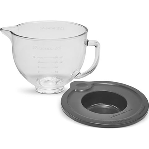 KitchenAid - Accessories Glass Bowl w/Lid 4.7L KSM5GB