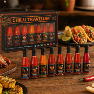 Treat Factory Chilli Traveller Hot Sauce Set of 7