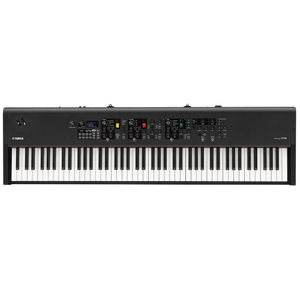 Yamaha CP88 Digital Stage Piano w/ Natural Wood Graded Hammer Keyboard (Black)