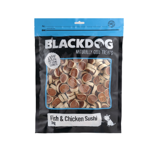 Blackdog Fish and Chicken Sushi Dog Treats 1kg