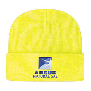 Solid  Knit Cap with  Cuff