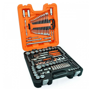 Bahco S138 1/4", 3/8" & 1/2" Square Drive Socket & Spanner Set (138 Pieces)