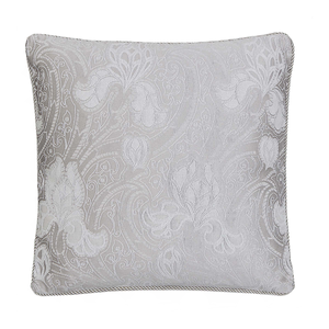 Ashbee Cushion 40cm x 40cm, Platinum