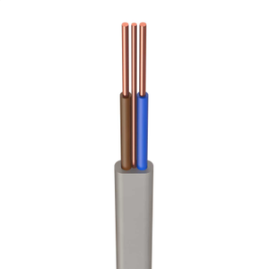 H6242Y 2.5mm² PVC T+E Twin and Earth Cable Grey (Cut Length Sold By The Mtr)