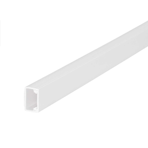 25mm x 16mm PVC Self Adhesive Mini Trunking White (3m Length)