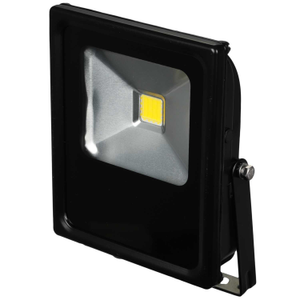 20W LED Slim Floodlight Black 4000K