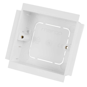 35mm 1 Gang Socket Box White (Sold in 1's)