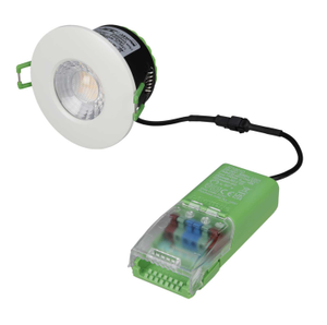 V50 6W LED Fire Rated Colour Selectable Dimmable Downlight White