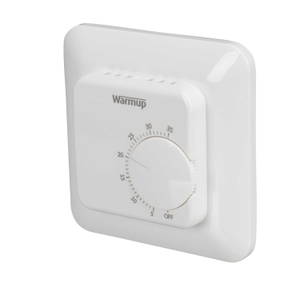 16A Manual Thermostat White