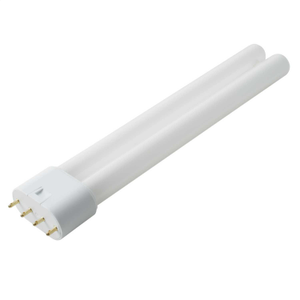 18W 2G11 4 Pin Long Compact Fluorescent Lamp 4000K