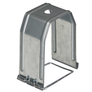 50mm x 50mm Stirrup Hanger 10mm Hole for Lighting Trunking (Sold in 1's)