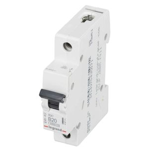 20A Single Pole 6kA B Curve MCB
