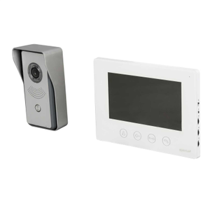 Aperta Colour Video Door Entry System with White Monitor
