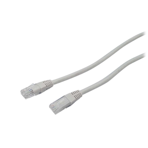 0.5m CAT5e U/UTP Booted Patch Lead Grey