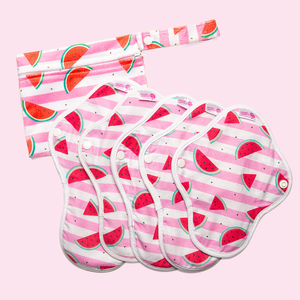 Luxury Cheeky Cotton Cloth Period & Pee Protection Starter Kits