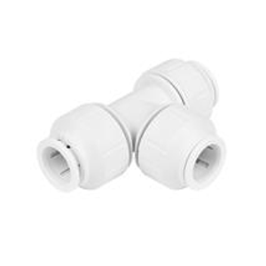 SPEEDFIT Equal Tee 15mm White, PEM0215W
