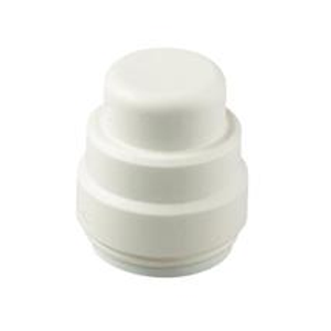 SPEEDFIT Stop End 15mm White, PSE4615W