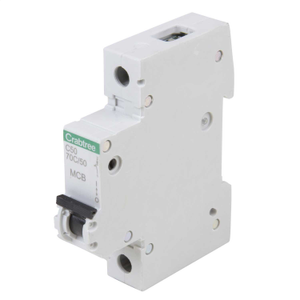 Crabtree Polestar Compact 50A Single Pole 16kA C Curve MCB