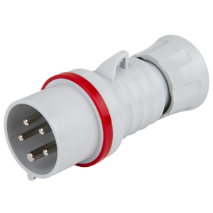 16A 3 Pin + Neutral + Earth 415V Plug IP44
