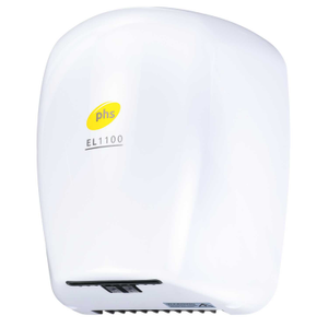 EL1100 1.1kW Low Energy Automatic Hand Dryer White