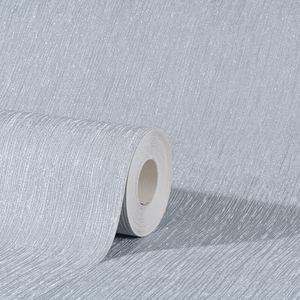 Debona Crystal Plain Grey Glitter Wallpaper - 9008