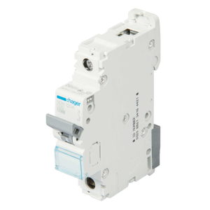 20A Single Pole 10kA D Curve MCB