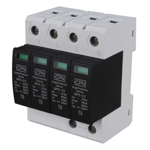40kA 4 Module 4 Pole Type 2 Surge Protector