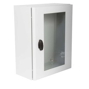 Schneider PanelSet 500mm x 400mm x 200mm Steel Enclosure Glazed Door IP66