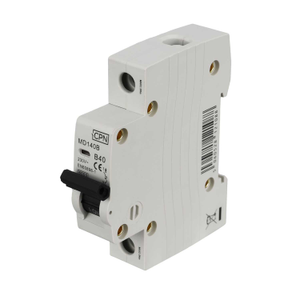 MD 40A Single Pole 6kA B Curve MCB