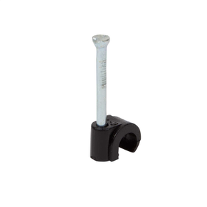 5 to 7mm Black Expandable Clips (Pack of 100)
