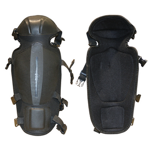 Heavy Duty Brushcutter Shin / Knee Guards Padded Black