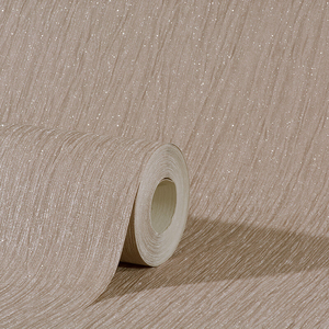 Debona Crystal Plain Taupe Glitter Wallpaper - 9007