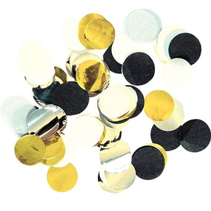 Golden Wishes Assorted Decorative Metallic Circles Paper Table Confetti 15g