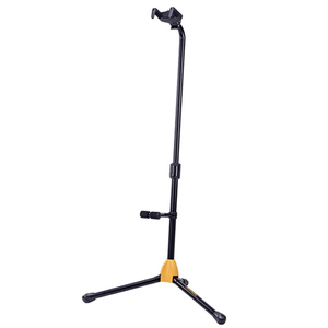 Hercules GS422B Plus Auto Grip System (AGS) Double Guitar Stand w/ Foldable Backrest