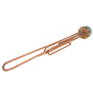 27" Dual Element Twin Thermostat Immersion Heater