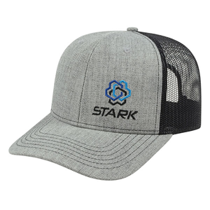Blended  Wool Acrylic Flat Bill Mesh Back  Cap