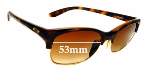 Sunglass Fix Replacement Lenses for Oakley RSVP OO9204 - 53mm Wide