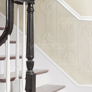 Anaglypta Dado Panel Wallpaper Baroque - RD06671