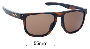 Sunglass Fix Replacement Lenses for Oakley Holbrook R OO9377 - 55mm Wide