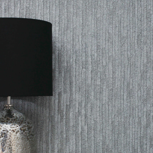 Crown Bergamo Texture Silver/Dark Grey Glitter Wallpaper - M1402