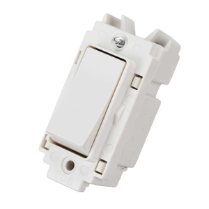Crabtree 10A 1 Way Grid Switch
