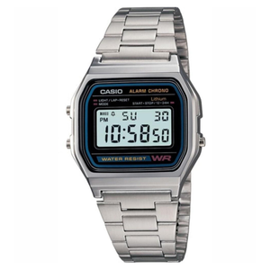 Casio Classic Stainless Steel Digital Unisex Watch - A158WA-1A