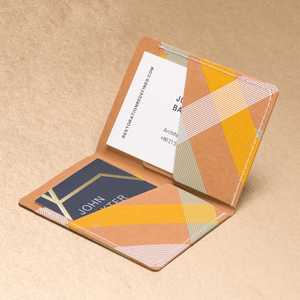 Grey MOO SlimCase Business Card Holder