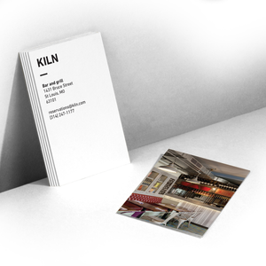 Luxe White US Business Cards