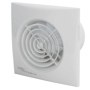 Silent 100 100mm 4" Axial Fan with Timer