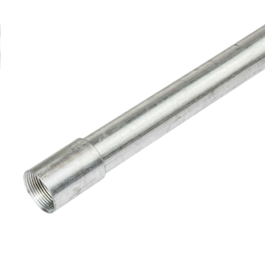 25mm Class 4 Hot-Dipped Metal Galvanised Steel Conduit (3m Length)