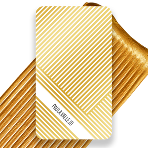 Rounded Gold Foil Super Business Cards