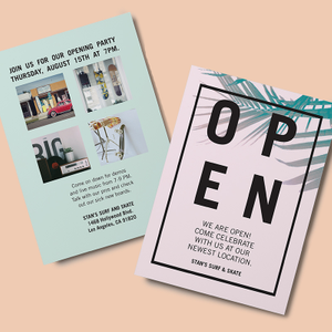 Super (finish on one side) Soft Touch Square Postcards