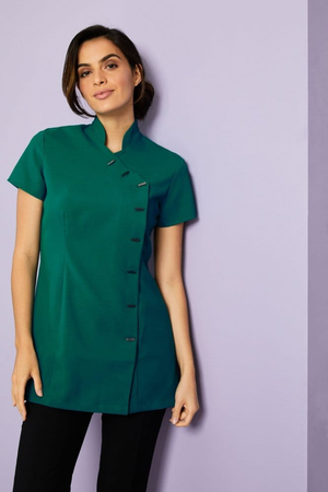SJ Women's Asymmetrical Tunic, Jade